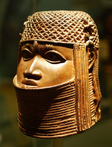 Bronze ancestral head of a Benin <i>oba</i> (king) in Bristol Museum & Art Gellery. Matt Neale/Wikimedia Commons